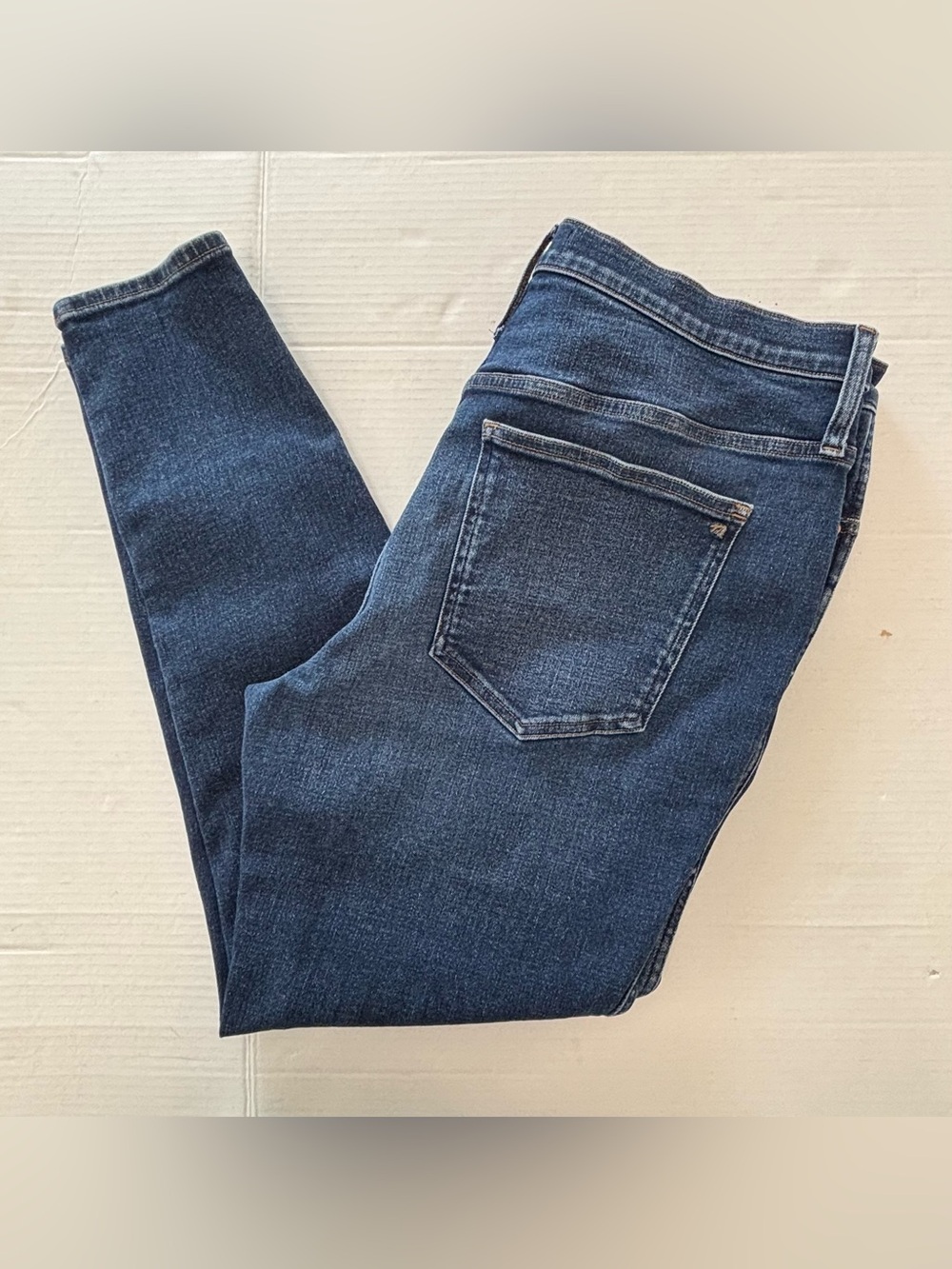 MADEWELL Dark Wash 10” Skinny Jeans Size 33 - Picture 2 of 8